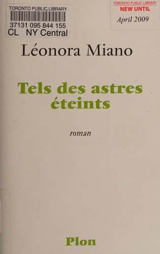 Cover of Tels des astres éteints