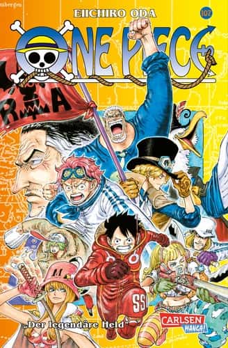 Cover of ONE PIECE 107