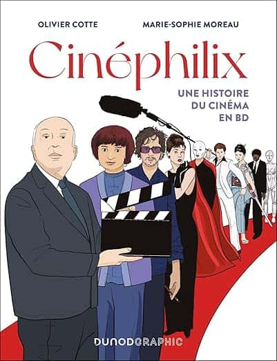 Cover of Cinéphilix - Une histoire du cinéma en BD