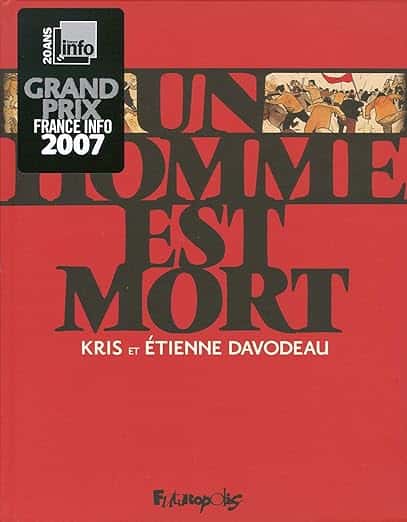 Cover of Un homme est mort