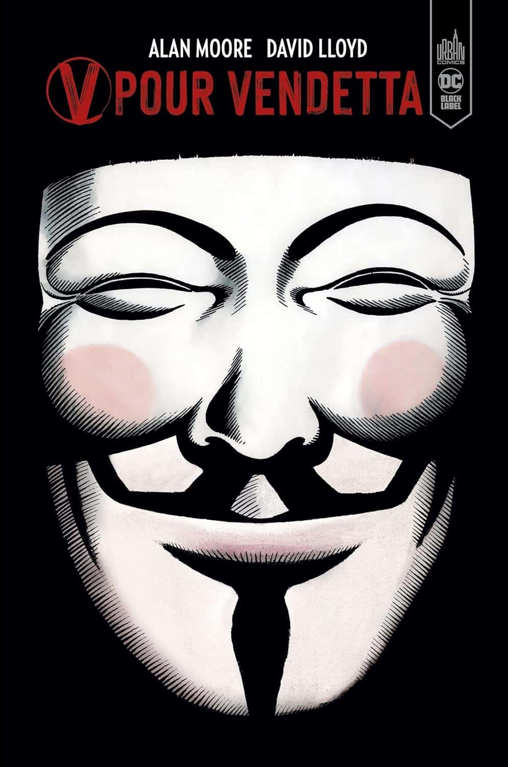 Cover of V pour Vendetta- Edition Black Label