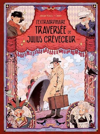Cover of L'extraordinaire traversée de Julius Crèvecoeur