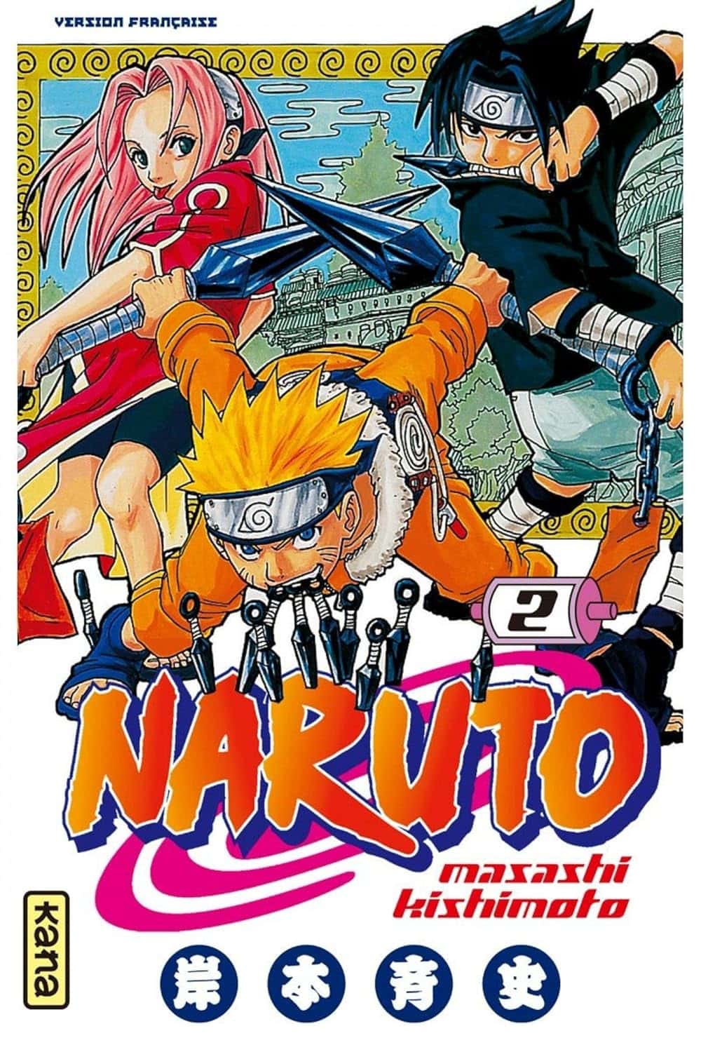 Cover of Naruto - Tome 2