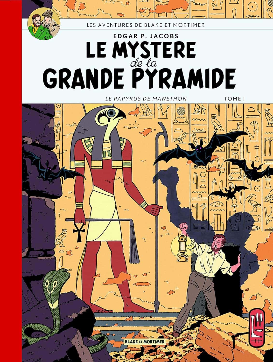 Cover of Blake & Mortimer - Tome 4 - Le Mystère de la Grande Pyramide - Tome 1
